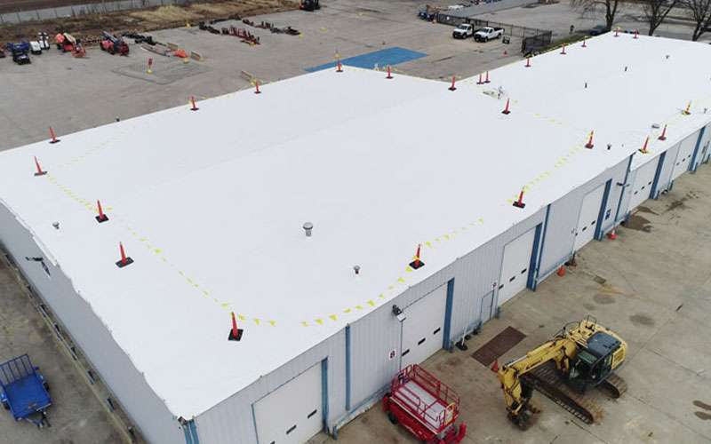 RHINOBOND TPO ROOF INSTALLATION